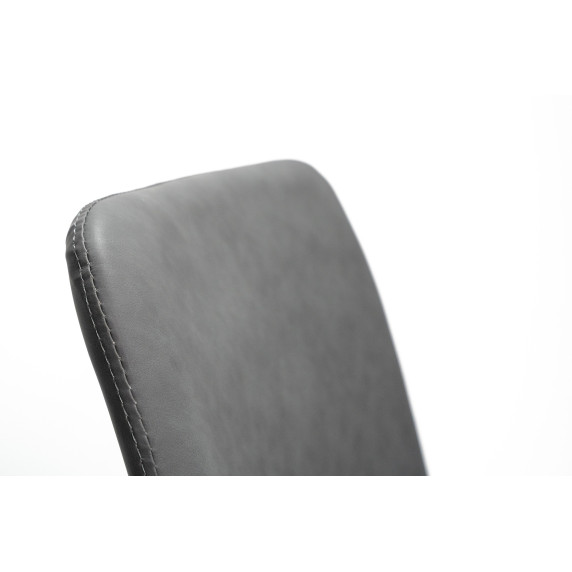 INLEA Jedálenská stolička AIDA 4 kusy - tmavosivá