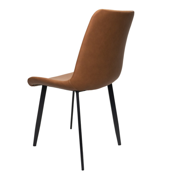 INLEA Jedálenská stolička AIDA 4 kusy - hnedá