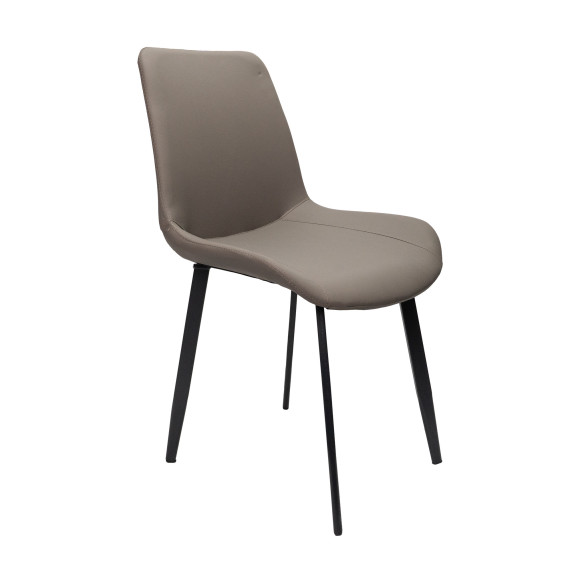 INLEA Jedálenská stolička 4 kusy MAYA - sivá