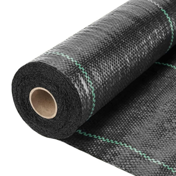 INLEA Material textil țesut 70g/m2 PP NEGRU rolă 1,6 x 100 m