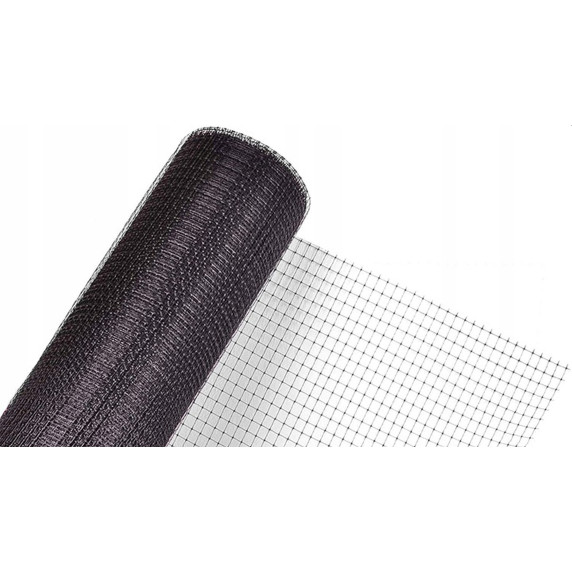Plasă INLEA pentru folie de protecție solară 30g/m2 PP NEGRU, rolă 2 x 50 m, plasă 15x16mm