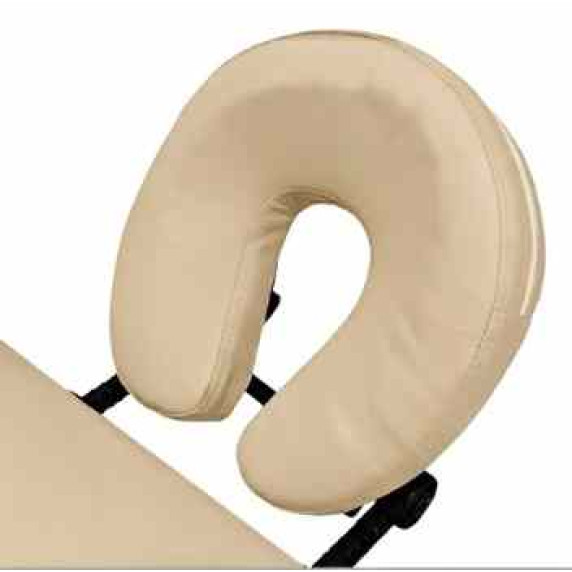 INLEA Skladací masážny stôl dvojdielny s drevenými nohami Spa Nest - béžový