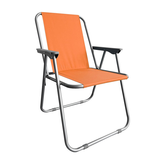 LINDER EXCLUSIV Zložljiv kamp stol SESSEL – oranžen