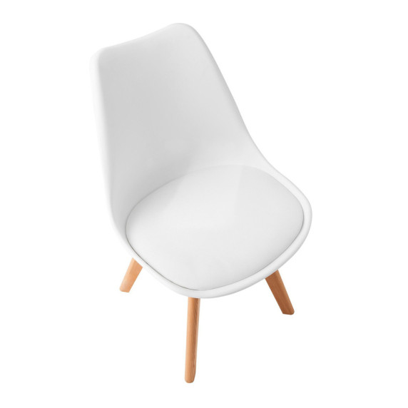 INLEA Blagovaonska stolica 4 kom FADETT – bijela