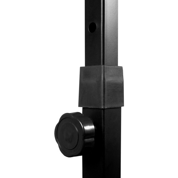 INLEA FITNESS Trampolin 130 cm z ročajem – črn