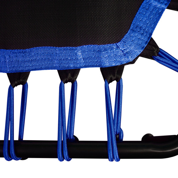 INLEA FITNESS Trampolin 130 cm z ročajem – modra