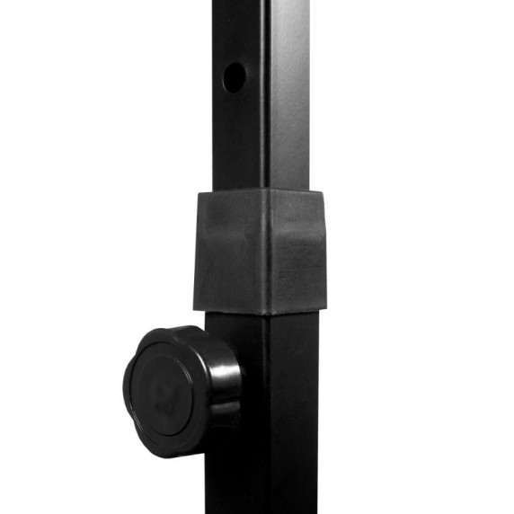 INLEA FITNESS Trampolin 130 cm z ročajem – rdeča