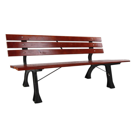 LINDER EXCLUSIV Vrtna klop 150 × 57 × 70 cm – Naravno rjava