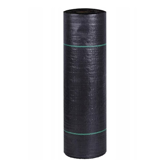 INLEA Tkaná textília 70g/m2 PP rolka 1,6 x 100 m - čierna