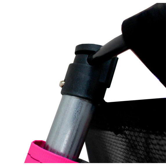 INLEA ULTIMATE Jump Trampolin 250 cm z notranjo zaščitno mrežo – roza