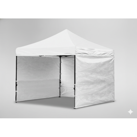 Prodajni paviljon 3x3 m – Bel – GARDEN LINE