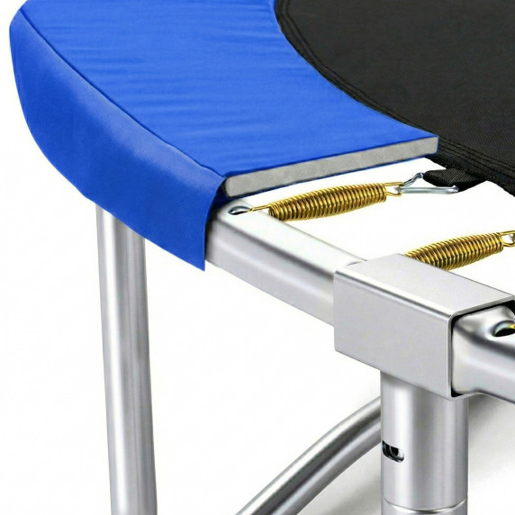 INLEA PREMIUM Jump Trampolin 180 cm z zunanjo zaščitno mrežo – svetlo modra