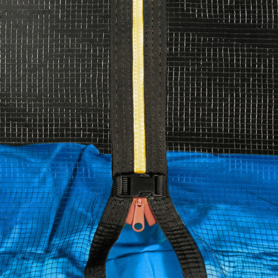 INLEA PREMIUM Jump Trampolin 180 cm z zunanjo zaščitno mrežo – svetlo modra