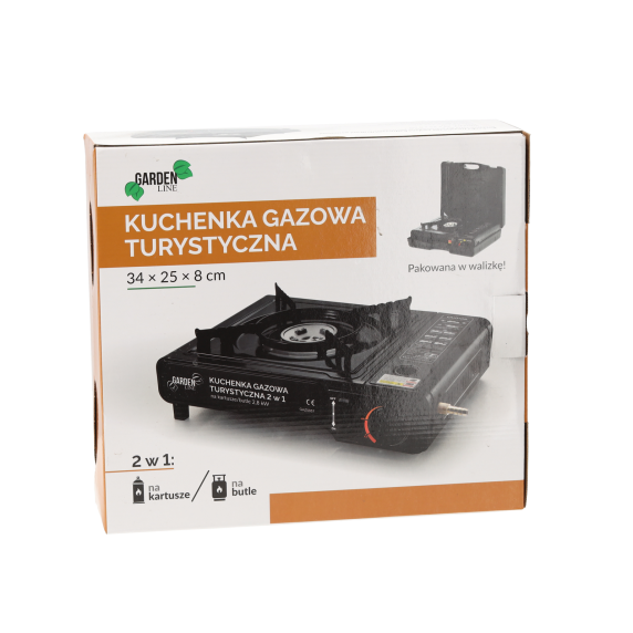 GARDEN LINE Prenosni plinski turistični gorilnik 34×26×9 cm