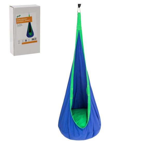 Viseča gugalnica za otroke DROPPI – GARDEN LINE – modra