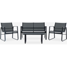 LINDER EXCLUSIV vrtni set LOUNGE SET GLS754541 – antracit - 