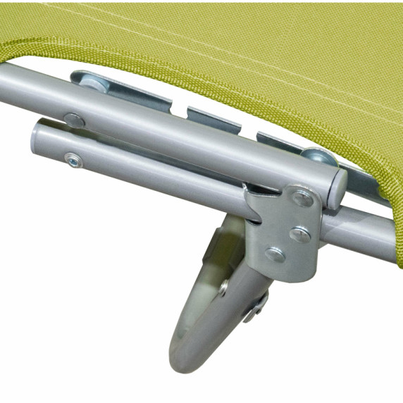 LINDER EXCLUSIV Záhradné polohovacie lehátko CLASSIC GM4001LG - limetkovo zelená