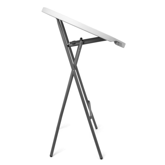 LINDER EXCLUSIV Zložljiva okrogla bistro miza 80x110 cm MC4700 - Bela