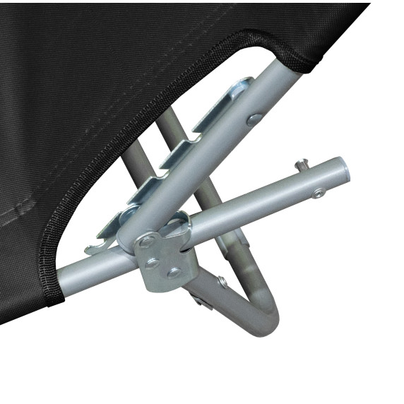 LINDER EXCLUSIV Záhradné polohovacie lehátko CLASSIC GM4001S - čierne