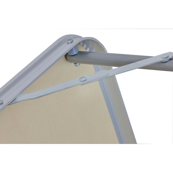 LINDER EXCLUSIV Zložljiva kamping miza 70x50x60 cm MC330870 - Siva