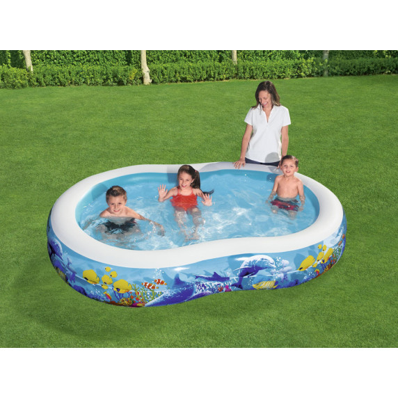 Gyerekmedence 262x157x46 cm BESTWAY 54118