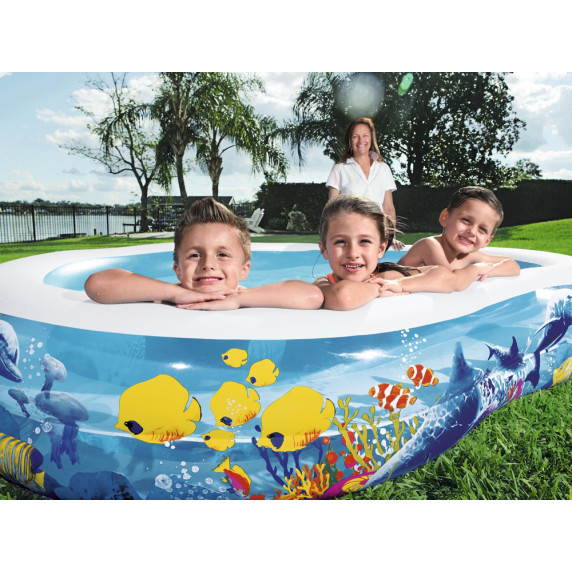 Gyerekmedence 262x157x46 cm BESTWAY 54118