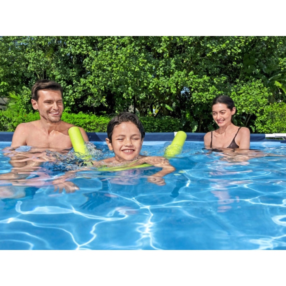 Piscină cu filtru -  300x201x66 cm - BESTWAY 56411 - Steel Pro