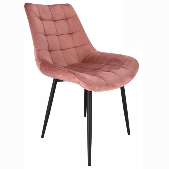 Scaun dining Arden 4 buc-Inlea- rose gold
