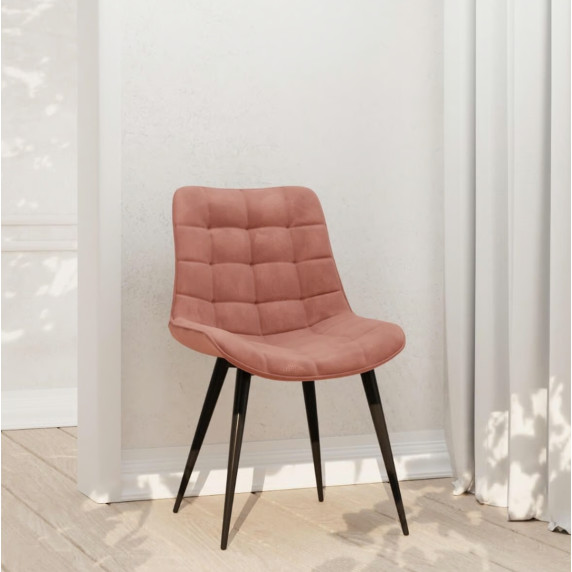 Scaun dining Arden 4 buc-Inlea- rose gold
