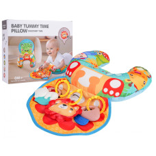 Pernă senzorială multifuncțională pentru bebeluși – BABY TUMMY TIME PILLOW – leu - 