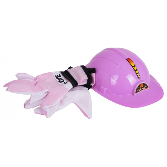 Set de scule pentru copii - TOY TOOL SET - roz