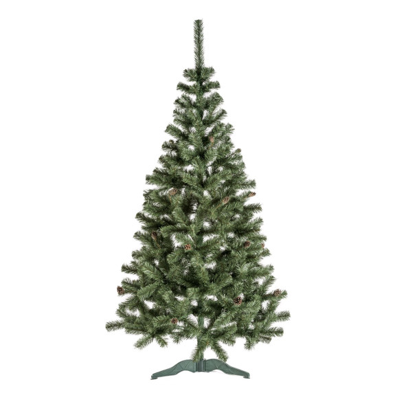 INLEA karácsonyfa, fenyő, 150 cm, tobozokkal és állvánnyal