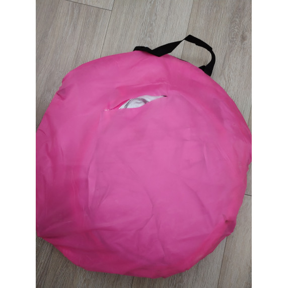 II osztályú termék -Játszóház alagúttal és gyereksátorral Aga4Kis MR7020PINK - rózsaszín