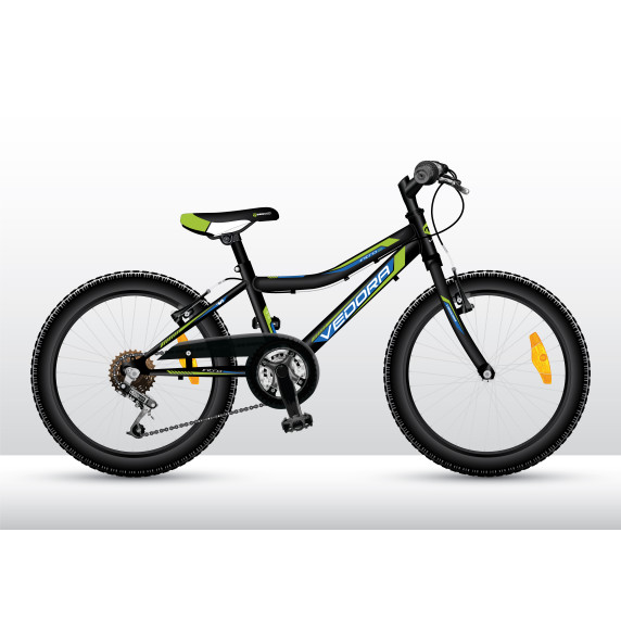 VEDORA chlapčenský bicykel Intro 200 20" - čierny 2019