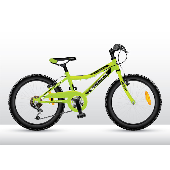 VEDORA chlapčenský bicykel Intro 200 20" - čierny 2019