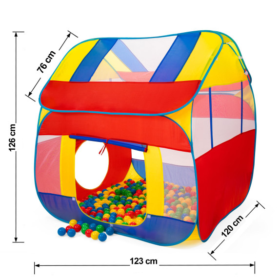 Gyerek játszóház labdákkal KIDUKU KZ-011