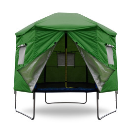 Stan na trampolínu 305 cm (10 ft) AGA MR7035-DG - tmavozelený - 