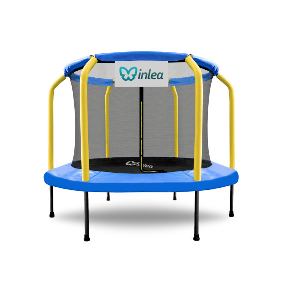 INLEA ULTIMATE Jump Trampolin 150 cm s unutarnjom zaštitnom mrežom – plava