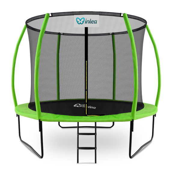 INLEA ULTIMATE Jump Trambulin belső védőhálóval 305 cm - világoszöld