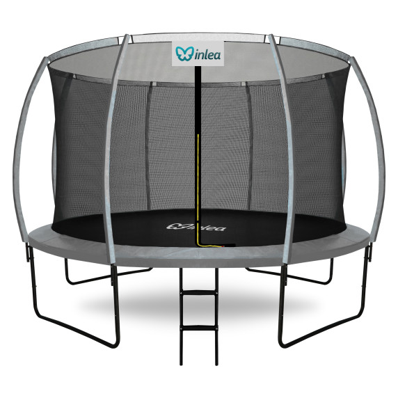 INLEA ULTIMATE Jump Trampolin 366 cm s unutarnjom zaštitnom mrežom – siva