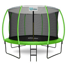 INLEA ULTIMATE Jump Trampolin 366 cm s unutarnjom zaštitnom mrežom – svijetlo zelena - 