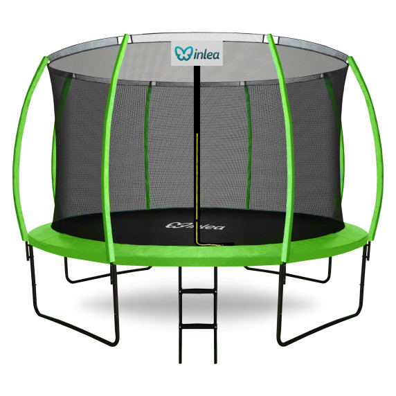 INLEA ULTIMATE Jump Trampolin 366 cm s unutarnjom zaštitnom mrežom – svijetlo zelena