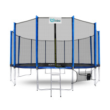 INLEA PREMIUM Jump Trampolin 500 cm s vanjskom zaštitnom mrežom - plava - 
