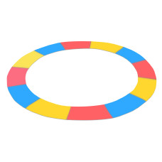 INLEA Rugótakaró 430 cm átmérőjű trambulinhoz - Háromszínű - 