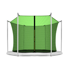 INLEA Belső védőháló 250 cm átmérőjű trambulinhoz 6 rudas - Világoszöld - 