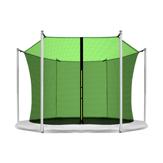 INLEA Belső védőháló 250 cm átmérőjű trambulinhoz 6 rudas - Világoszöld