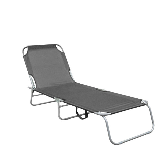 INLEA Kerti napozóágy CALMA - szürke