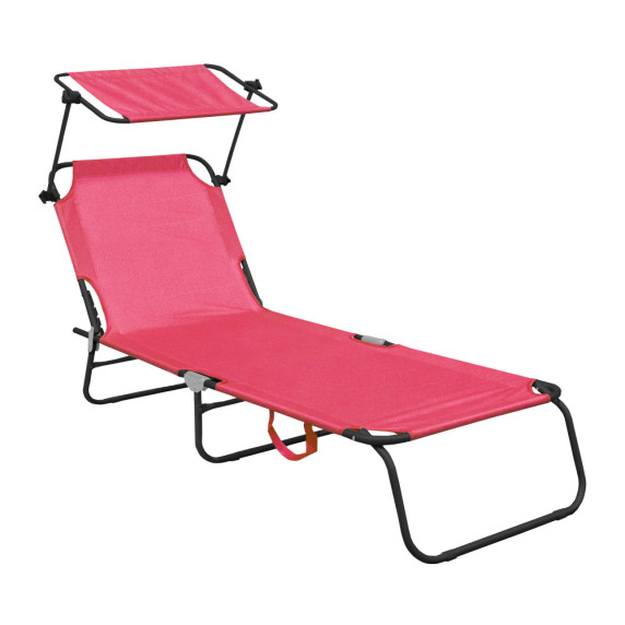 INLEA Kerti napozóágy VELUM - rózsaszín