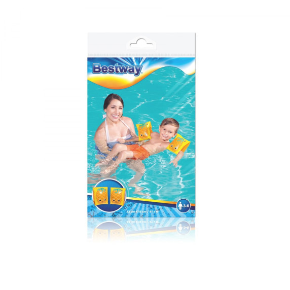 Aripioare pentru înot - 23 x 15 cm BESTWAY - ananas