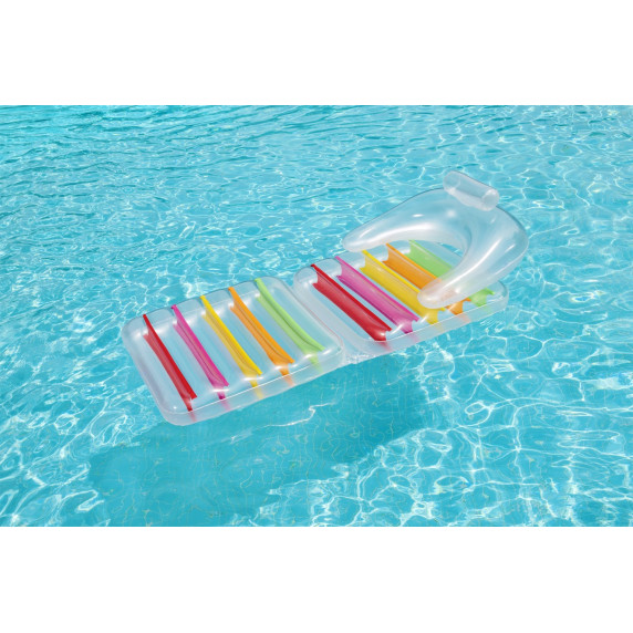 Felfújható matrac háttámlával 201x89 cm BESTWAY 43023